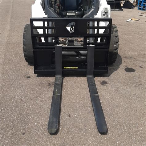 wide skid steer forks|universal skid steer forks.